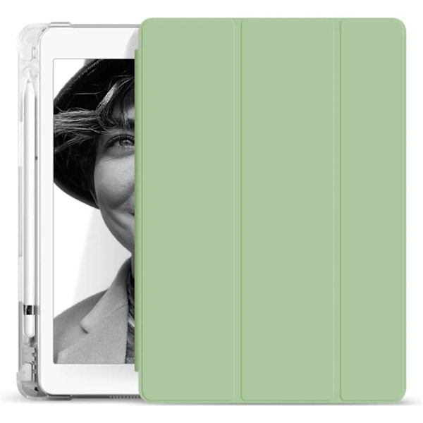 Fodral med pennhållare för iPad Pro 11 iPad Air 11:e 11 M3 10:e Gen mini 7 Funda iPad 10.2 7:e 8:e 9:e Skal Air5 4 10.9 3 10.5 DarkCyan Pro 11 2021 2022