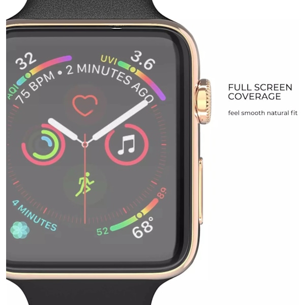 Skärmskydd för Apple Watch 7 6 SE 5 9 8 4 3 2 40MM 41MM 42MM 44MM 45MM 38MM Keramisk Film för IWatch Ultra 2 49MM Inte Glas 3 Pcs Series 7 8 9 41MM