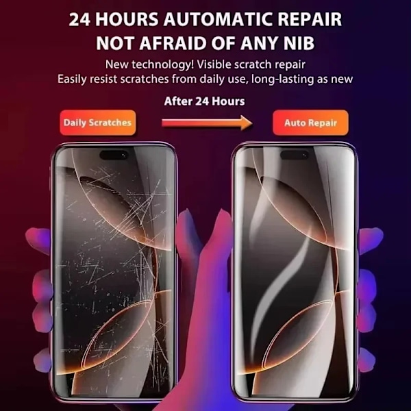 4 st Hydrogel Film för IPhone 15 11 12 13 14 16 Pro Max Mini 7 8 14 15 16 Plus Skärmskydd för IPhone X XR XS MAX Inte Glas For iPhone 12 Pro 4 Pieces