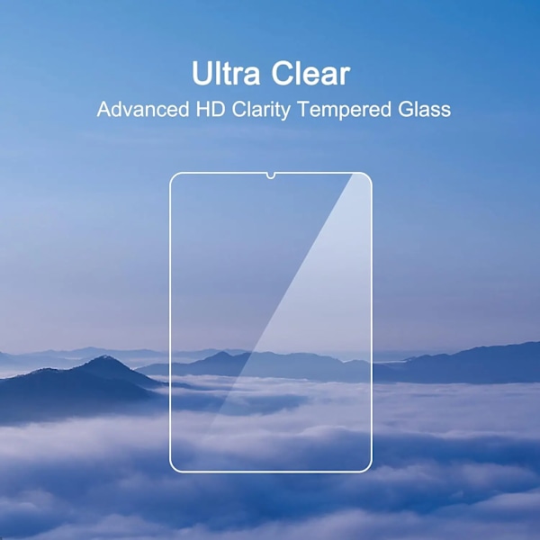 2 st Härdat Glas Skärmskydd för iPad Mini 7 6 a17 Pro 8.3 tum Mini 4 5 7.9 2024 2021 Tablet Tillbehör Film Mini4 5