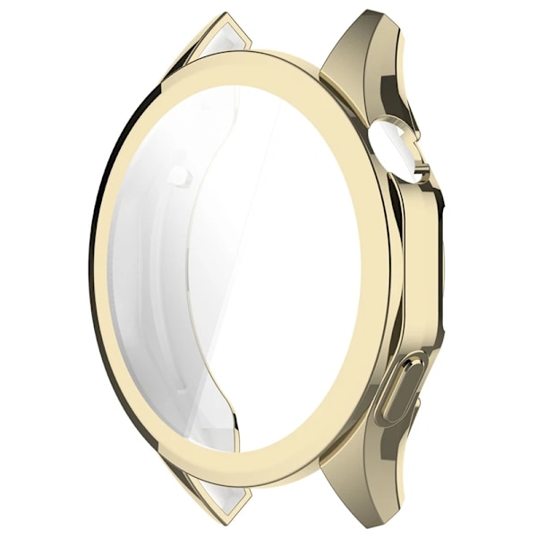 Silikon TPU Fodral Glas För Huawei Watch GT4 41MM Smart Klockarmband Skärmskydd Skal för Huawei Watch GT 4 GT4 Stötfångarskal Light Gold For GT4 41MM