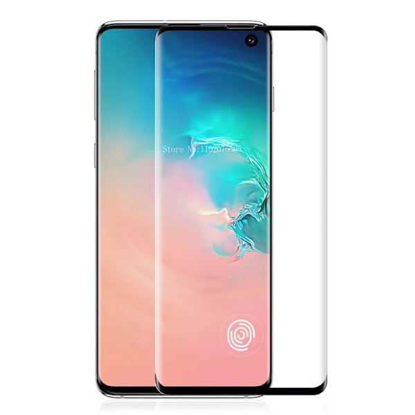 Böjt Härdat Glas för Samsung Galaxy S10 Plus Skärmskydd för Samsung S10E S10plus S 10 Plus E Fingeravtrycksupplåsning Film For Samsung A2 CORE 1PCS
