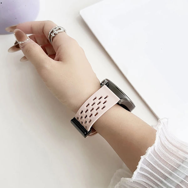 20mm 22mm Armband för Garmin Venu/SQ/SQ2/2 Plus/3/2 Silikon Ersättningsarmband Forerunner 245 645 255 265 165 168 Klockarmband cixiDD-white 22mm