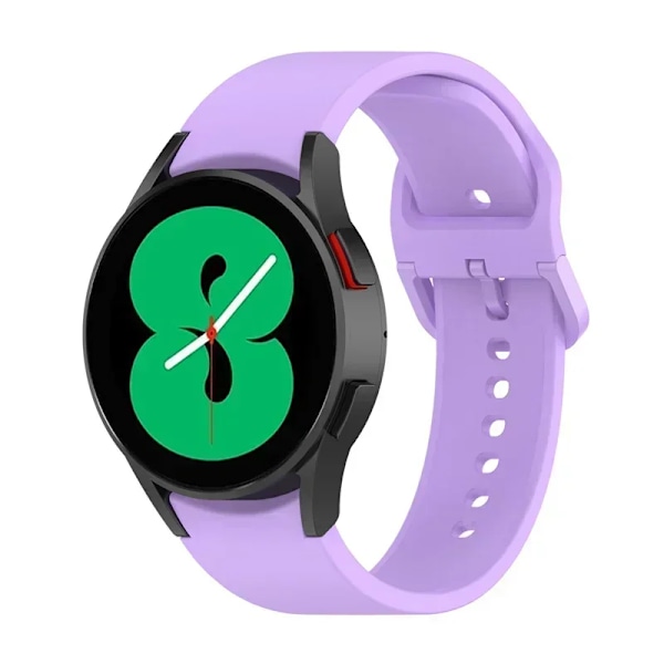 20mm Silikonarmband för Samsung Galaxy Watch 7/6/5/4 44-40mm pro Klockarmband för Galaxy Watch 6 4 Classic 43/47mm 42mm/46mm Armband Official lalic 15 Galaxy 5- 5 pro
