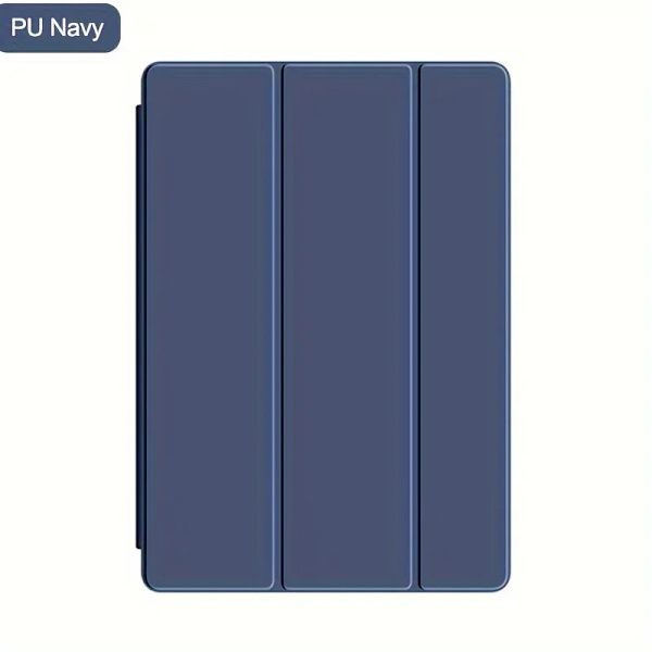 Fodral för Samsung Galaxy Tab A A9 Plus A8 10.5 A7 Lite T220 X200 X210 T580 S5E S6 Lite S2 T810 P620 PU Tablet Cover Smart Case PU Navy Blue Tab A9 Plus X210