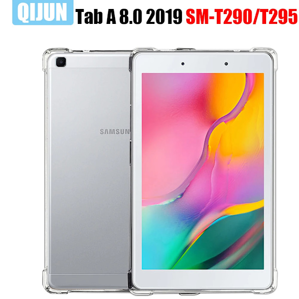 Surfplatta Fodral För Samsung Galaxy Tab A A7 A8 S6 Lite 8.0\" 9.7\" 10.1\" 10.4\" 10.5\" 2020 2022 2019 TPU Airbag Skydd mjukt Skal Tab A 8.0