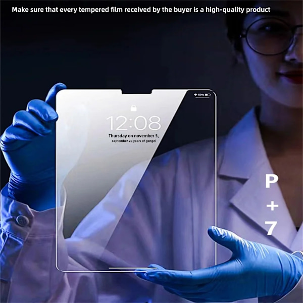 2 st HD för iPad 2025 A16 Härdat Glas Skärmskydd IPAD Air 11 tum 2025(M3) IPAD Tablet Anti Repskyddsfilm FOR 7th 8th 9th