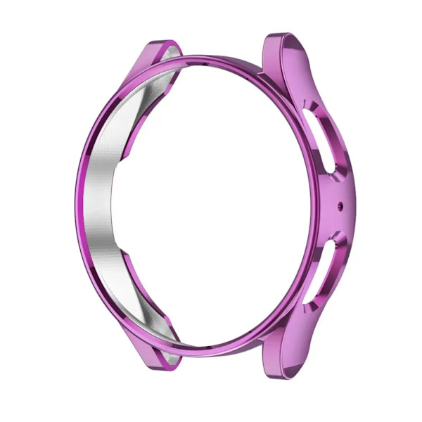 Silikon TPU-skal för Samsung Galaxy Watch 7/6/5/4 40mm 44mm Fulltäckande skärmskydd Stötfångare för Watch7 44mm 40mm Skal Blue 11 Galaxy 7 40mm