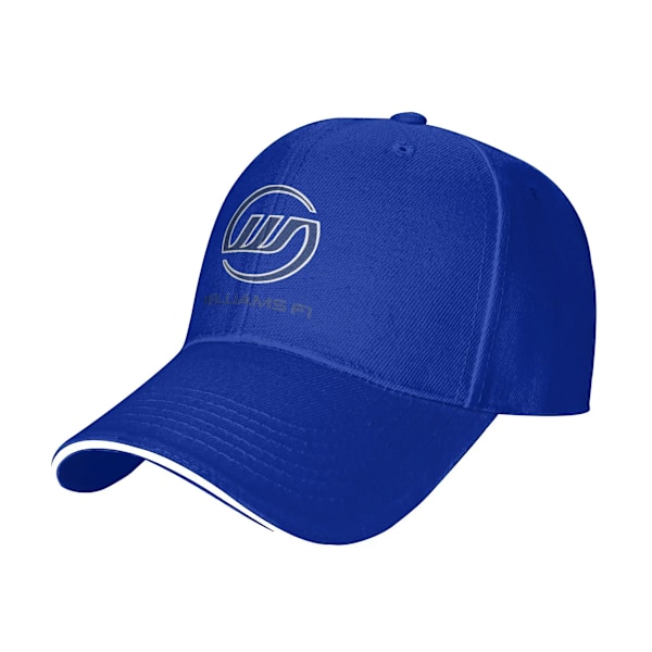 Williams Racing Team Basebollkepsar Mode Carlos Sainz F1 Sandwichkepsar för Män Kvinnor Justerbar Solhatt Sport 7 One Size
