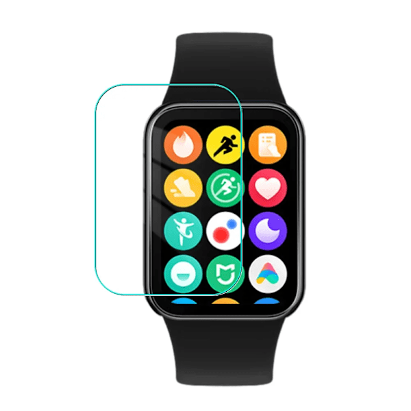 För Xiaomi Mi Band 8 Pro Smartwatch Repskydd Härdat Glas Filmer För Miband 8Pro Klar Skärmskydd Tillbehör For Mi Band 8 Pro 5PCS