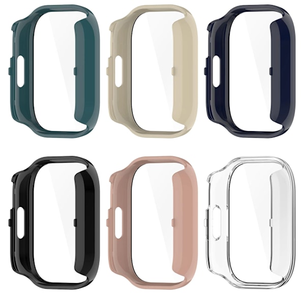 Glasfodral för Redmi Watch 5 Active smartklockor Skärmskydd för Redmi Watch 5 Lite Skal Tillbehör Sakura Pink Redmi Watch5 Lite