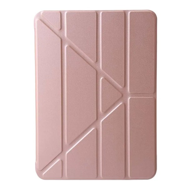 Fodral för iPad 11 A16 11:e 2025 11 tum TPU Y-vikbart magnetiskt stativ Mjukt bakre skal Fodral för iPad 10:e generationen 2022 10,9 tum Rose Gold iPad 10th 2022 10.9