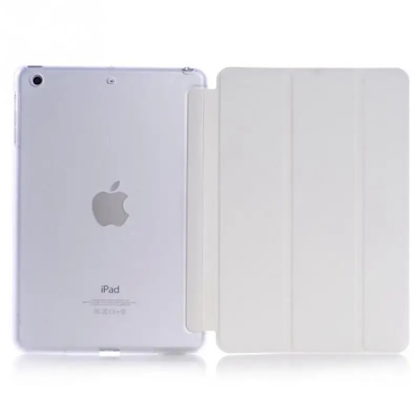 7,9'' Tunt folio Ställ Coque för iPad mini 4 Fodral Smart A1538 A1550 PVC Smart Auto-Sleep Omslag för iPad mini 4 7,9'' Omslag WHITE iP mini 4 7.9in