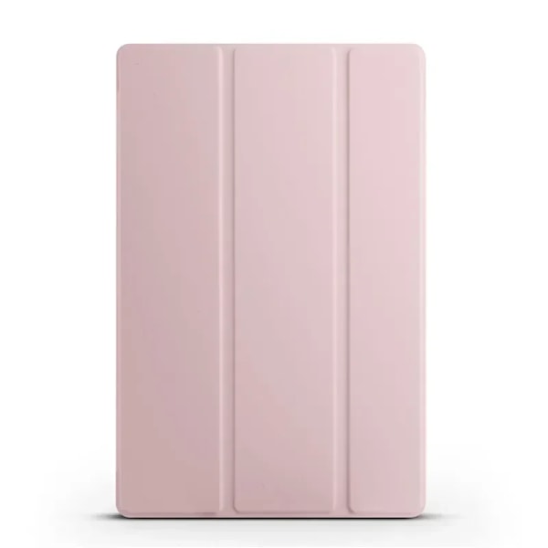 För Samsung Tab A9 Plus Fodral 11 tum Trefaldigt Läder Mjukt Bakre Ställ Tablet Funda För Galaxy Tab A9 Plus Fodral Coque SM-X210 X216 pink Tab A9 Plus(11 inch)