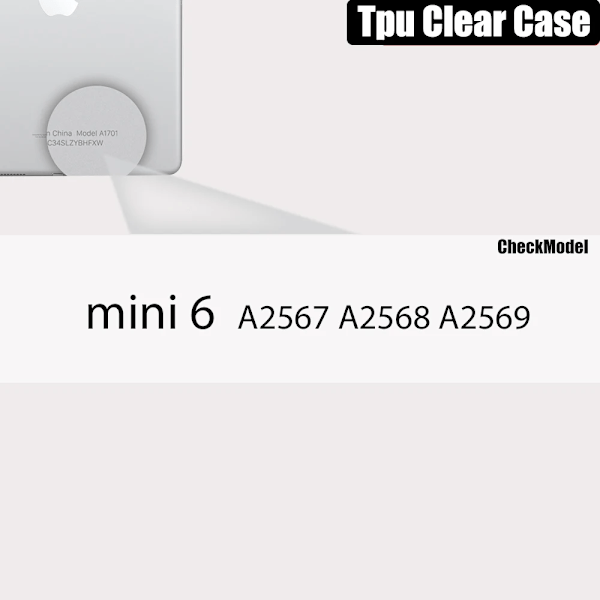 Klart Skal För Ipad Pro 11 12.9 10.5 9.7 9:e Generationen Med Pennhållare Fodral Ipad Mini 6 Air 5 4 3 2 1 10:e 8 7 5 Tpu Skal Mini 6