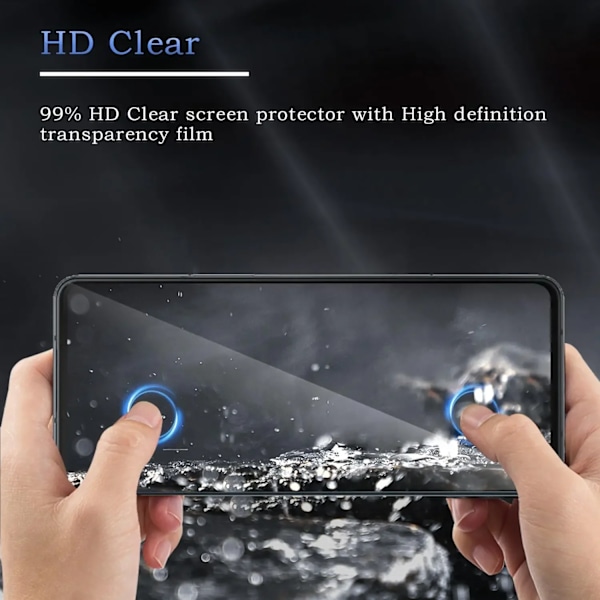 Hydrogel Film för Samsung Galaxy Z Fold 5 5G Skärmskydd Framsida Baksida Insida med Gångjärnsskydd Heltäckande för Z Fold5 8 IN 1 Films For Z Fold 5