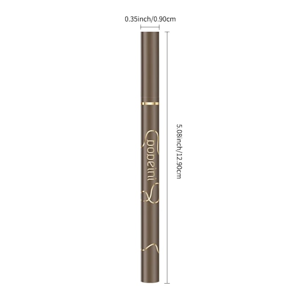Den 4-färgade fina eyelinern är mjuk och hållbar, lätt att applicera makeup med, fin, snabbtorkande, långvarig eyeliner, vattentät 04