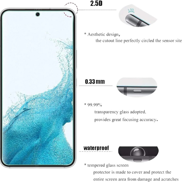 3 st Härdat Glas För Huawei Honor X6 X6A X7 X8 4G X8A X9 X10 5G X20 X30 Skärmskydd Honor 10 20 Lite 30 V30 V20 10X Film For Honor X10 5G 3Pcs Glass