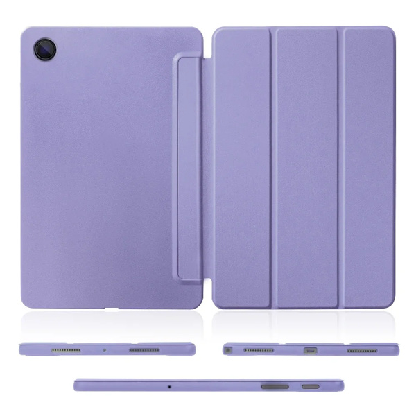 Fodral för Samsung Galaxy Tablet för S6 lite 10.4 Tab A9 A8 A7 S7 S8 S9 och Plus FE Smart Auto Sleep Wake Funktion Silikonskydd Navy blue Tab S7 S8