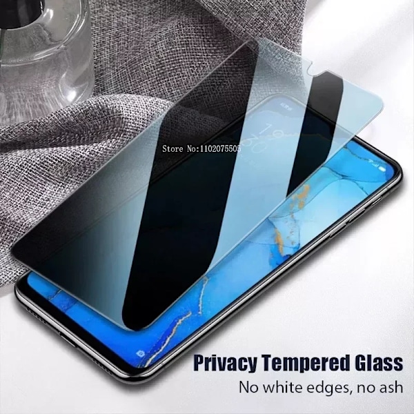 3 st Privacy Screen Protector för Xiaomi Redmi K40 K50 K60 Pro Anti-Spy Härdat Glas för Redmi A1 12C 10C 10A 9T 9C 9A 8 For Redmi 7 Anti Peeping