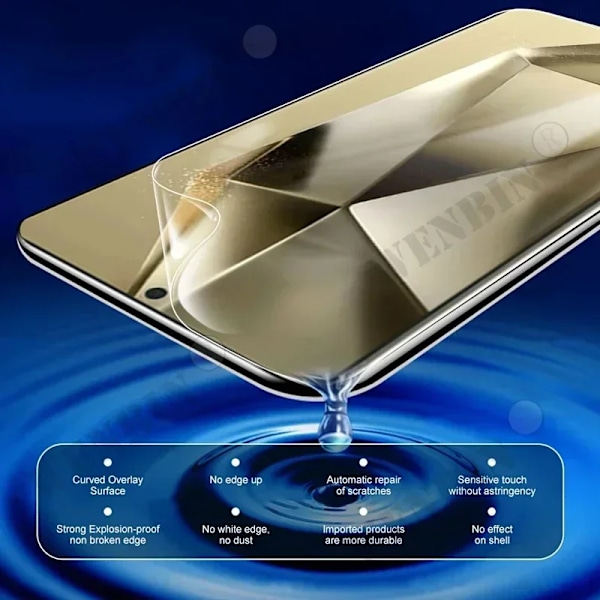 5 st Hydrogel Film för Samsung S25 S24 S23 S22 S21 Ultra Plus S21 S23 S24 FE A56 A55 A54 A36 A35 A15 A16 5G Skärmskydd Samsung S24 Plus 5 Pcs Hydrogel Film