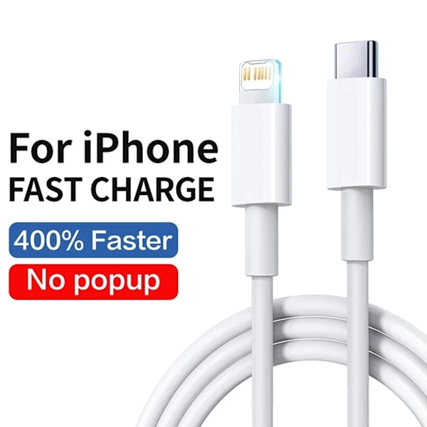 PD 30W Snabbladdning För iPhone Laddare USB C För iPhone 14 13 12 11 Pro Max Mini 8 Plus X XR XS USB Typ C Telefonladdare Kabel 1M Cable