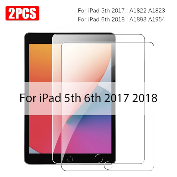 Härdat Glas För Ipad Pro 13 M4 2025 12.9 Air 11 5 4 3 2 M3 M2 Skärmskydd A16 10 9 9:e 10:e Generationen Mini A17 7 6 Film 5th 6th 2017 2018