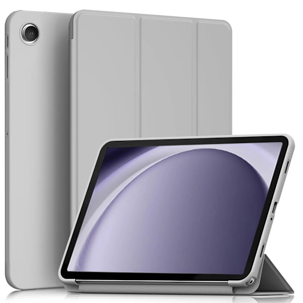 Silikonfodral för Samsung Tab A9 Plus 11 tum, Tab A9 8.7, S6 Lite 10.4, A8 10.5, A7 Lite 8.7, Auto Wake/Sleep Stöttåligt Skydd Grey Tab A9 Plus 11