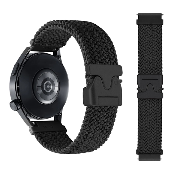 20mm 22mm klockarmband för Samsung Galaxy Watch 7/6/5/5 pro/4/Classic/3 Flätat Armband Correa Huawei watch GT 5 pro 4 3 SE Armband Grey 1 1 pcs 20mm