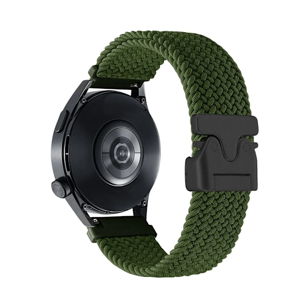 20mm 22mm klockarmband för Samsung Galaxy Watch 7/6/5/5 pro/4/Classic/3 Flätat Armband Correa Huawei watch GT 5 pro 4 3 SE Armband Army Green 1 1 pcs 20mm