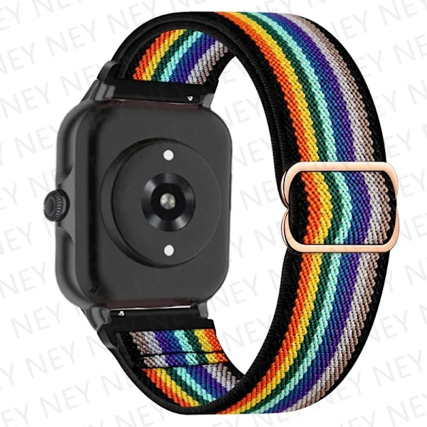 20mm/22mm Glänsande elastiskt armband för Amazfit gts 4-3-2-2e-mini/GTR 4/3 Pro band Amazfit Bip 5/Bip3 pro/Balance/GTS/GTR 4-3-2 armband Pride 33 22mm watch band