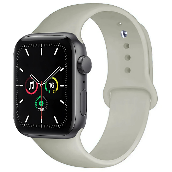 Silikon Sportarmband för Apple Watch strap 49mm 44mm 45mm 40mm 41mm 42mm 38mm armband iwatch series9 8 7 6 5 4 3SE Ultra 2 correa NewBrick 49mm-42-44-45mm S-M