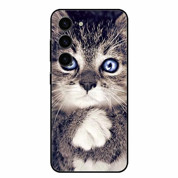 För Samsung Galaxy S23 Skal Härligt Mjukt Silikon TPU Baksida Telefonskal för GalaxyS23 S 23 Plus Ultra FE Skydd Coques R20.CH.251 For Galaxy S23 Plus