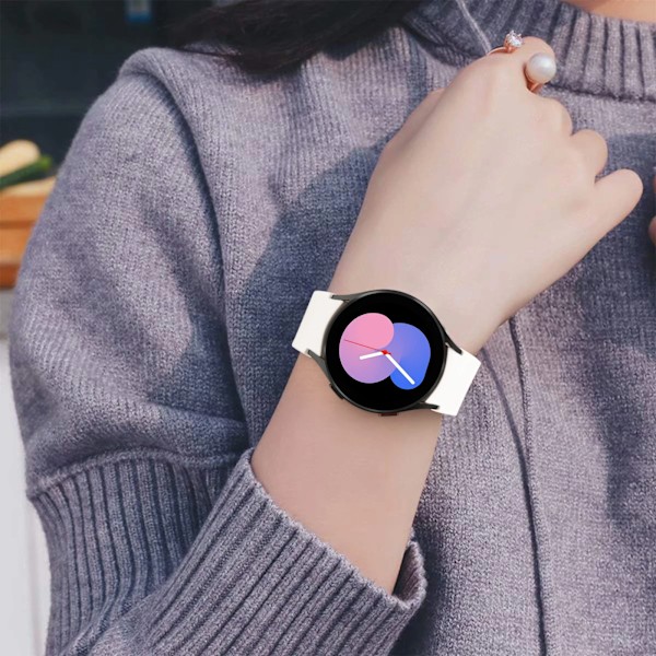 TPU-fodral + silikonarmband för Samsung Galaxy Watch 4 5 6 7 40mm 44mm Armband Skärmskydd Stötfångare för Galaxy Watch 4 5 6 7 Wine Red Galaxy Watch 7 44mm