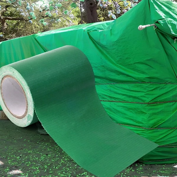 10/50m Självhäftande Reparationstejp för Tält Vattentät Presenning Reparationstejp Universal Markisduk Utomhus Camping Tältverktyg Red 10M (1 roll)