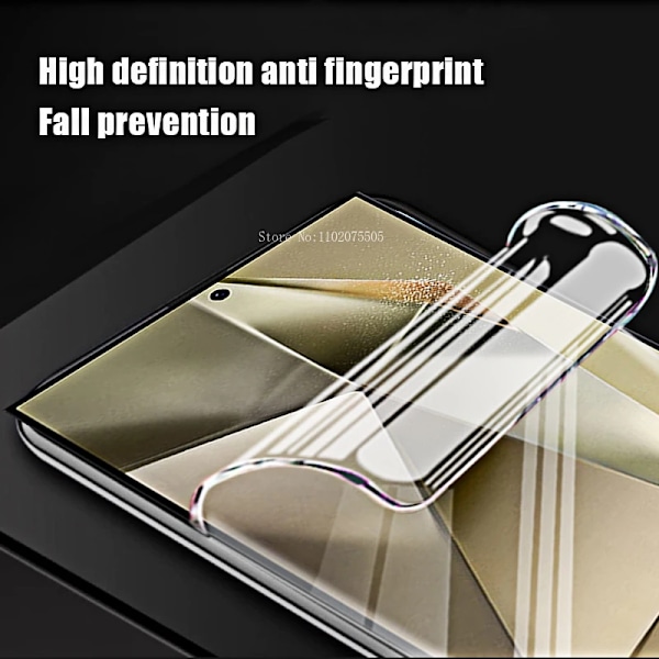 4 st Hydrogel Film för Samsung Galaxy S24 Ultra S23 FE Skärmskydd Skyddande Framsida på S24 S 24 Plus S23fe Inget Glas For samsung A2 CORE Hydrogel Film