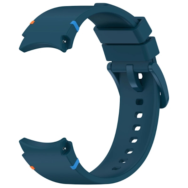 Originalband för Samsung Galaxy Watch 7/FE/5 Pro/6/4 classic 44mm 40mm Silikon sportarmband correa Galaxy Watch 7 Armband Deep Blue B Watch 6 40mm 44mm