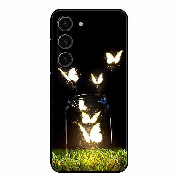 För Samsung Galaxy S23 Skal Härligt Mjukt Silikon TPU Baksida Telefonskal för GalaxyS23 S 23 Plus Ultra FE Skydd Coques R20.CH.183 For Galaxy S23 FE