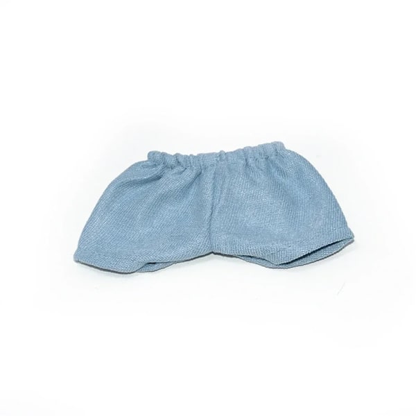 Dockkläder Outfit Tillbehör För Korea Kpop Exo 15-17cm Labubu Idol Dockor 10cm cotoon docka T-shirt denim shorts set Kläder Shorts light denim no doll