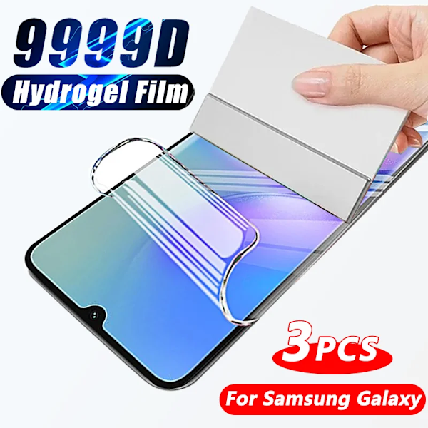 1-3 st Hydrogel Film Skärmskydd För Samsung Galaxy S23 S22 S21 S20 S10 Ultra Fe Note 20 10 Lite Plus Full Täckning Ej Glas For Note 10 2PCS