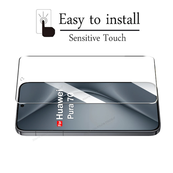5 st Härdat Glas För Huawei Pura 70 Skärmskydd För Huawei P30 P40 Lite P50 Nova 5T 8i Mate 20 50 60 HD Skyddsglas for P40 Lite E 5pcs HD Glass