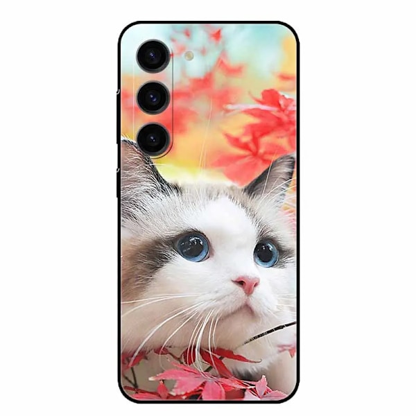 För Samsung Galaxy S23 Skal Härligt Mjukt Silikon TPU Baksida Telefonskal för GalaxyS23 S 23 Plus Ultra FE Skydd Coques R20.CH.372 For Galaxy S23 FE