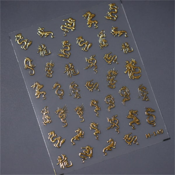 1 st 5D Japanska Kawaii Fjärils Nagelstickers Lyx Glitter Skal Aurora Nagelkonst Dekorationer Dekaler DIY Manikyr Slider Folie 1pcs M149-J