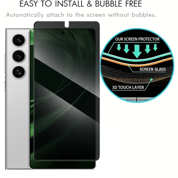 2 st Anti-Spion Skärmskydd för Samsung Galaxy S24 S25 Ultra S21 S23 Plus S25 Edge S23 S20 FE Anti Peeping Härdat Glas Galaxy S10e Anti Peeping