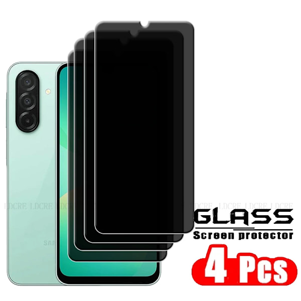 4 st Skärmskydd i Glas För Samsung A26, Samsung Galaxy A26, 9H HD Skyddande Anti-Spion Integritet Härdat Glas Samsung A26 4 Front Glass For A26