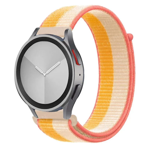 Nylon loop Band för Samsung Galaxy Watch 7-FE 6/5/pro/4/Classic/active 2 20mm/22mm sportarmband huawei gt 5-4-2-2e-3 pro rem 69 beige 22mm watch band