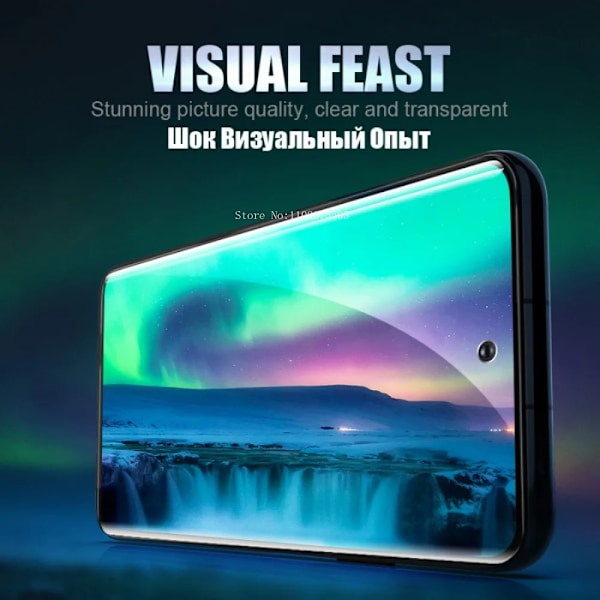 1-2 ST Härdat glas för Samsung Galaxy S10 Plus S9 S8 skärmskydd för Samsung Glaxy S20 Ultra S10e S10 Lite S 20 Plus film S8 PLUS High Definition