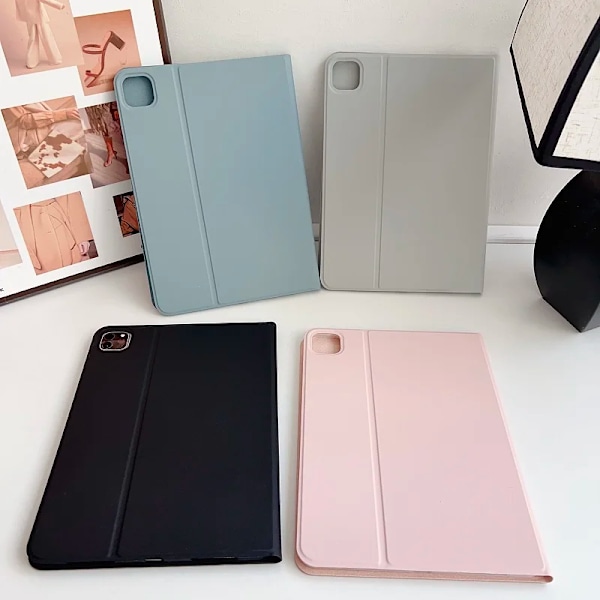För iPad A16 11:e 2025 2024 Air11 13 M2 M3 Pro11 M4 10.2 9:e 8:e 7:e 10 10:e Gen Pro12.9 5:e 6:e Funda för iPad Air5 4 10.9 Fodral Black iPad Pro 13 2024 M4