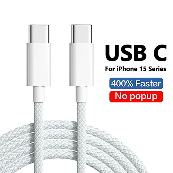 PD 35W Snabbladdare För iPhone 15 Pro Max USB Typ C Laddarkabel För Xiaomi 14 Redmi Note 12 13 Pro Snabbladdningstillbehör Gray 35W 2M Cable
