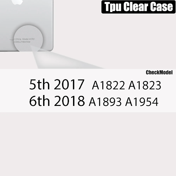 Klart Skal För Ipad Pro 11 12.9 10.5 9.7 9:e Generationen Med Pennhållare Fodral Ipad Mini 6 Air 5 4 3 2 1 10:e 8 7 5 Tpu Skal 5th 6th
